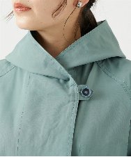 NGUEF10410 GIANNI LO GIUDICE(ジャンニ ロ ジュディチェ) グログランコート ライトグリーン