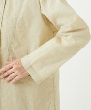 NGUEW20490 GIANNI LO GIUDICE(ジャンニ ロ ジュディチェ) [洗える・日本製]クレイペーパーナイロンショートコート オフホワイト