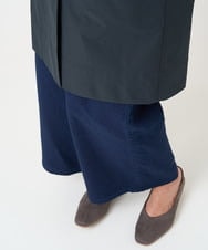 NGUEX21490 GIANNI LO GIUDICE(ジャンニ ロ ジュディチェ) テトロンストレッチバイカラーコート ネイビー