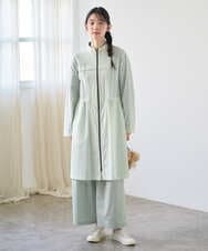 NGUGF37450 GIANNI LO GIUDICE(ジャンニ ロ ジュディチェ) [洗える]ナイロンストレッチタフタコート ネイビー