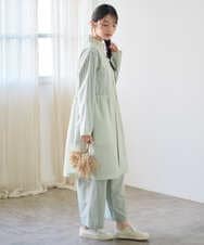 NGUGF37450 GIANNI LO GIUDICE(ジャンニ ロ ジュディチェ) [洗える]ナイロンストレッチタフタコート ネイビー