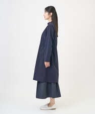 NGUGF37450 GIANNI LO GIUDICE(ジャンニ ロ ジュディチェ) [洗える]ナイロンストレッチタフタコート ネイビー