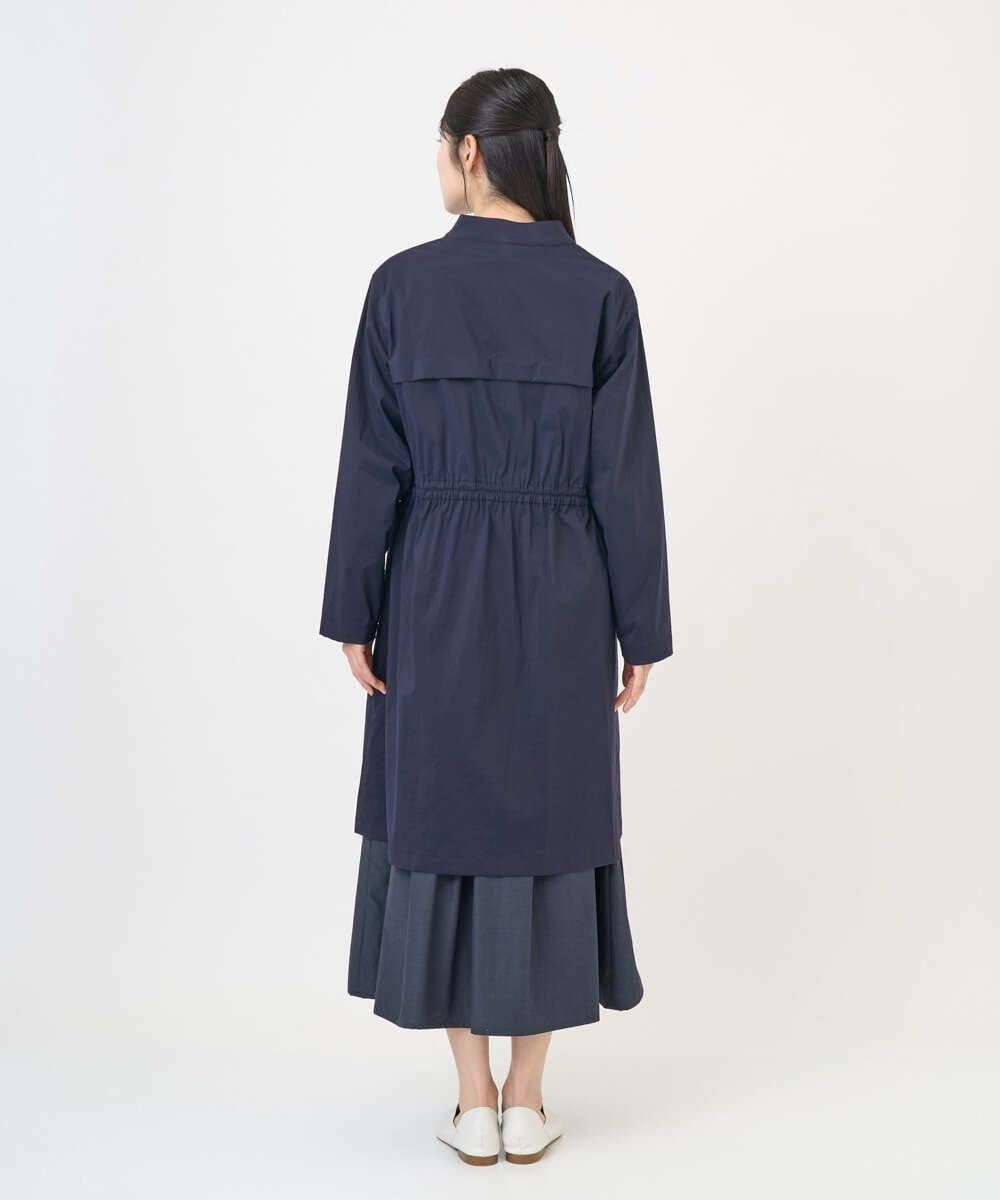 NGUGF37450 GIANNI LO GIUDICE(ジャンニ ロ ジュディチェ) [洗える]ナイロンストレッチタフタコート ネイビー