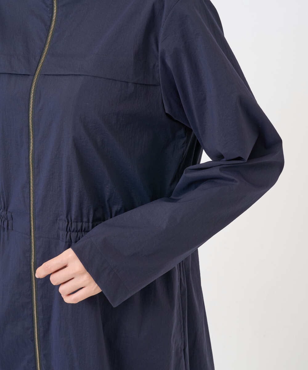 NGUGF37450 GIANNI LO GIUDICE(ジャンニ ロ ジュディチェ) [洗える]ナイロンストレッチタフタコート ネイビー