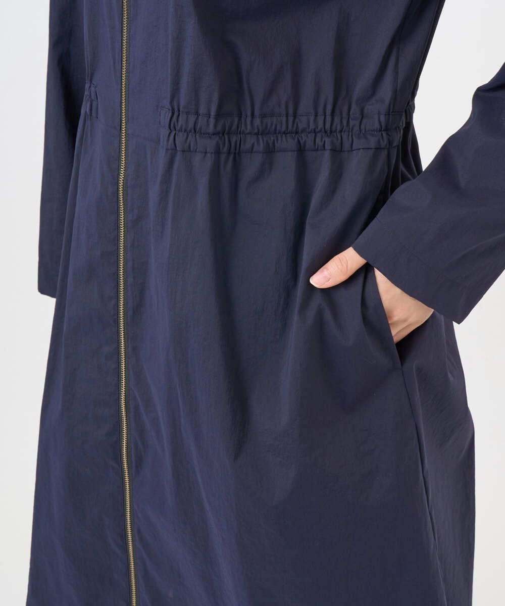 NGUGF37450 GIANNI LO GIUDICE(ジャンニ ロ ジュディチェ) [洗える]ナイロンストレッチタフタコート ネイビー