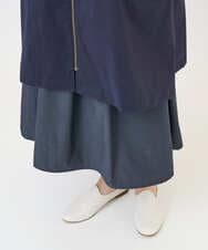 NGUGF37450 GIANNI LO GIUDICE(ジャンニ ロ ジュディチェ) [洗える]ナイロンストレッチタフタコート ネイビー