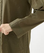 NGUJS01490 GIANNI LO GIUDICE(ジャンニ ロ ジュディチェ) [日本製]ペーパークロスナイロンコート カーキ