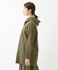 NGUJS01490 GIANNI LO GIUDICE(ジャンニ ロ ジュディチェ) [日本製]ペーパークロスナイロンコート カーキ