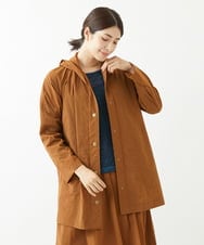 NGUJS01490 GIANNI LO GIUDICE(ジャンニ ロ ジュディチェ) [日本製]ペーパークロスナイロンコート オレンジブラウン