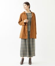 NGUJS01490 GIANNI LO GIUDICE(ジャンニ ロ ジュディチェ) [日本製]ペーパークロスナイロンコート オレンジブラウン