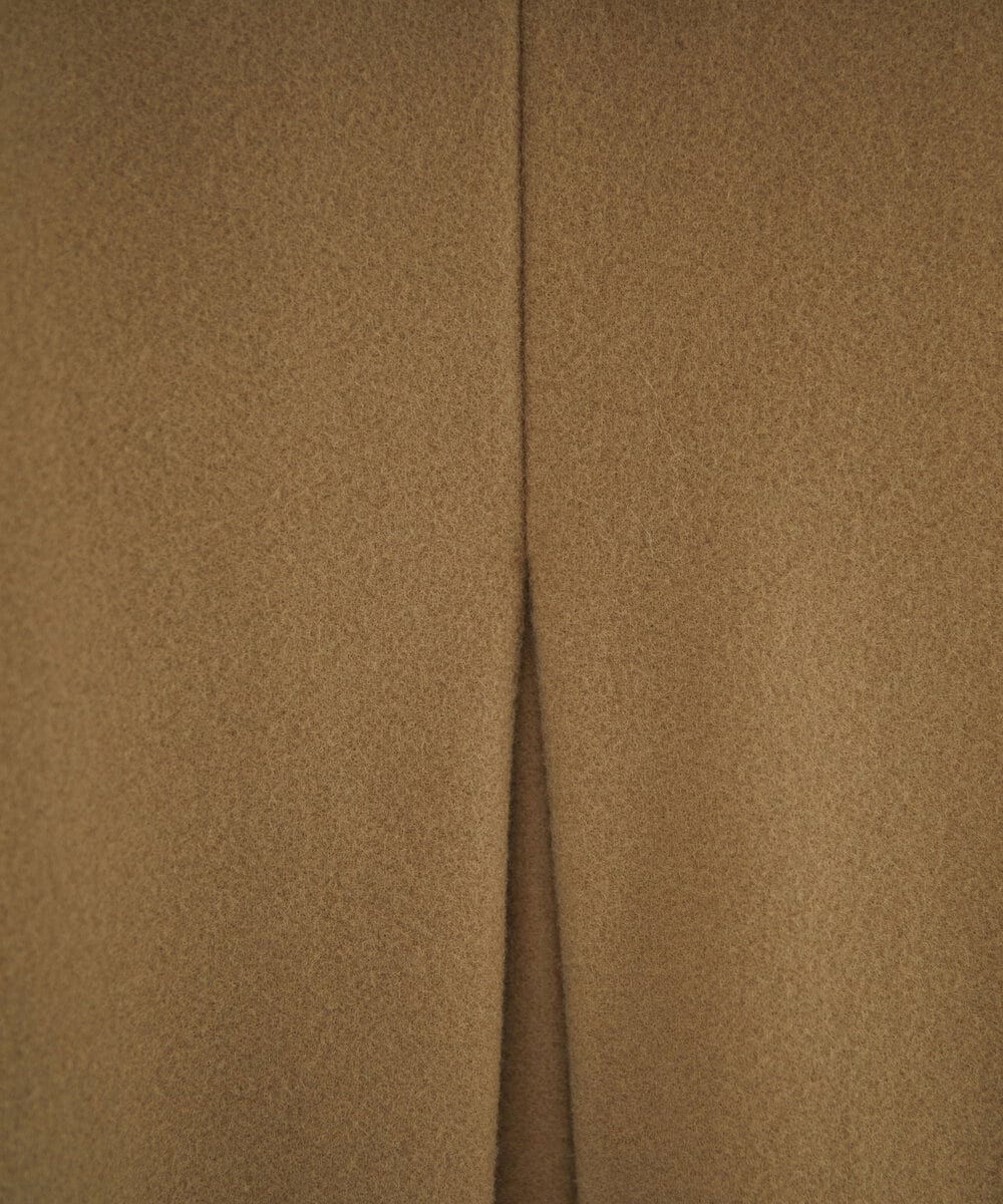 NGVAE32590 GIANNI LO GIUDICE(ジャンニ ロ ジュディチェ) ウールモッサフーディーコート ベージュ