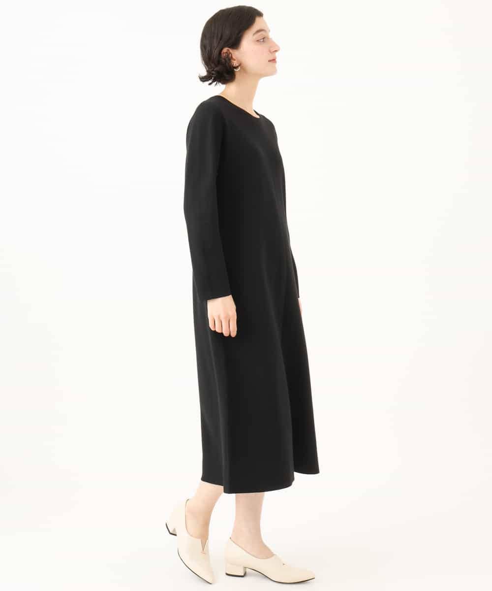 NHAJD11390 GIANNI LO GIUDICE(小さいサイズ)(メゾン ドゥ サンク) ヴィスコースミラノワンピース グレー