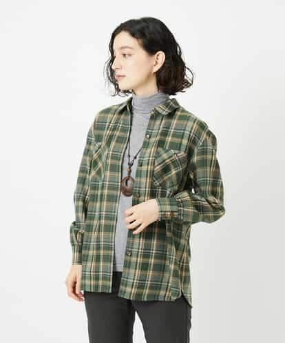 NHBAE10330 GIANNI LO GIUDICE(小さいサイズ) 先染めチェックブラウス