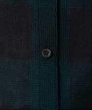 NHBAF15330 GIANNI LO GIUDICE(小さいサイズ)(メゾン ドゥ サンク) [日本製]リファインガーゼブロックチェックブラウス イエロー系