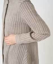 NHBAF85310 GIANNI LO GIUDICE(小さいサイズ)(メゾン ドゥ サンク) リファインガーゼストライプブラウス ベージュ