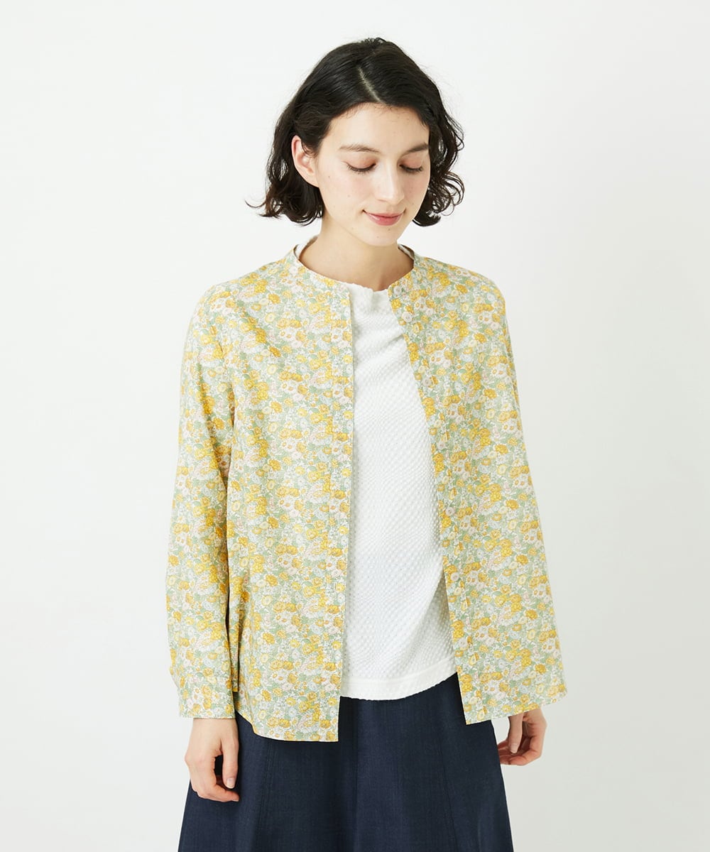 NHBEF80260 GIANNI LO GIUDICE(小さいサイズ) LIBERTYプリントシャツブラウス（Leontine Dream）