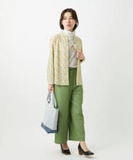 NHBEF80260 GIANNI LO GIUDICE(小さいサイズ)(メゾン ドゥ サンク) LIBERTYプリントシャツブラウス（Leontine Dream） ブルー