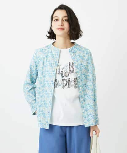 NHBEF80260 GIANNI LO GIUDICE(小さいサイズ) LIBERTYプリントシャツブラウス（Leontine Dream）