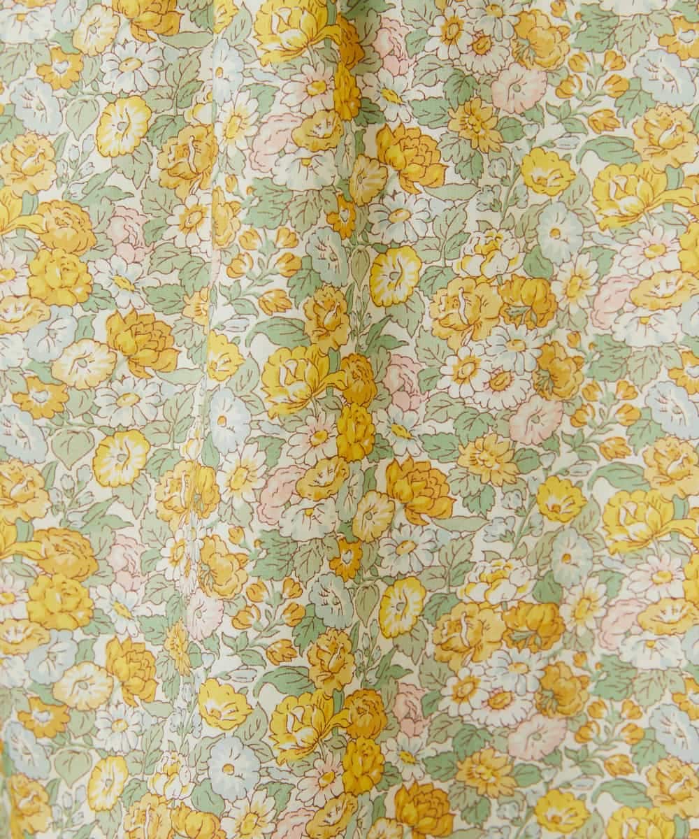 NHBEF80260 GIANNI LO GIUDICE(小さいサイズ)(メゾン ドゥ サンク) LIBERTYプリントシャツブラウス（Leontine Dream） ブルー