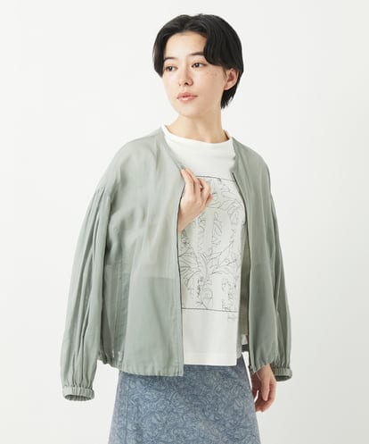NHBGC85270 GIANNI LO GIUDICE(小さいサイズ) コットンオーガンジーシアーブルゾン