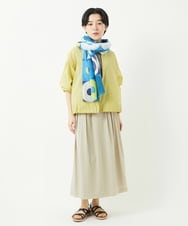 NHBGC85270 GIANNI LO GIUDICE(小さいサイズ)(メゾン ドゥ サンク) コットンオーガンジーシアーブルゾン ホワイト