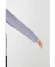 NHBGD20270 GIANNI LO GIUDICE(小さいサイズ)(メゾン ドゥ サンク) [セットアップ対応]異素材ジョイントブラウス ネイビー