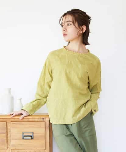 NHBGD31290 GIANNI LO GIUDICE(小さいサイズ) シャドーボイルドットブラウス