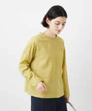 NHBGD31290 GIANNI LO GIUDICE(小さいサイズ)(メゾン ドゥ サンク) シャドーボイルドットブラウス イエロー