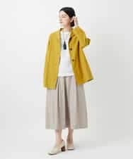 NHBGD31290 GIANNI LO GIUDICE(小さいサイズ)(メゾン ドゥ サンク) シャドーボイルドットブラウス イエロー