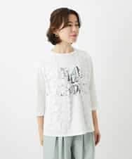 NHBGF81220 GIANNI LO GIUDICE(小さいサイズ)(メゾン ドゥ サンク) ケミカルレースジレ ブラウン