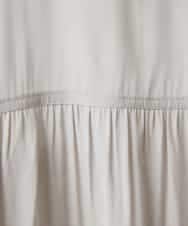 NHBGF84290 GIANNI LO GIUDICE(小さいサイズ)(メゾン ドゥ サンク) シルク混リラックスシャツ ベージュ