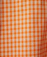 NHBGF87230 GIANNI LO GIUDICE(小さいサイズ)(メゾン ドゥ サンク) ステッチギンガムチェックプルオーバーブラウス カーキ