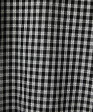 NHBGF87230 GIANNI LO GIUDICE(小さいサイズ)(メゾン ドゥ サンク) ステッチギンガムチェックプルオーバーブラウス カーキ