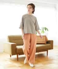 NHBGF87230 GIANNI LO GIUDICE(小さいサイズ)(メゾン ドゥ サンク) ステッチギンガムチェックプルオーバーブラウス カーキ