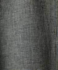 NHBGF88360 GIANNI LO GIUDICE(小さいサイズ)(メゾン ドゥ サンク) 千鳥格子柄リネンコットンブラウス ベージュ