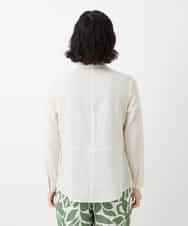 NHBGF89230 GIANNI LO GIUDICE(小さいサイズ)(メゾン ドゥ サンク) ピンタックブラウス オフホワイト