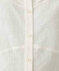 NHBGF89230 GIANNI LO GIUDICE(小さいサイズ)(メゾン ドゥ サンク) ピンタックブラウス オフホワイト