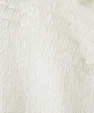 NHBGF89230 GIANNI LO GIUDICE(小さいサイズ)(メゾン ドゥ サンク) ピンタックブラウス オフホワイト