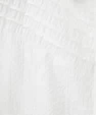 NHBGF89230 GIANNI LO GIUDICE(小さいサイズ)(メゾン ドゥ サンク) ピンタックブラウス オフホワイト