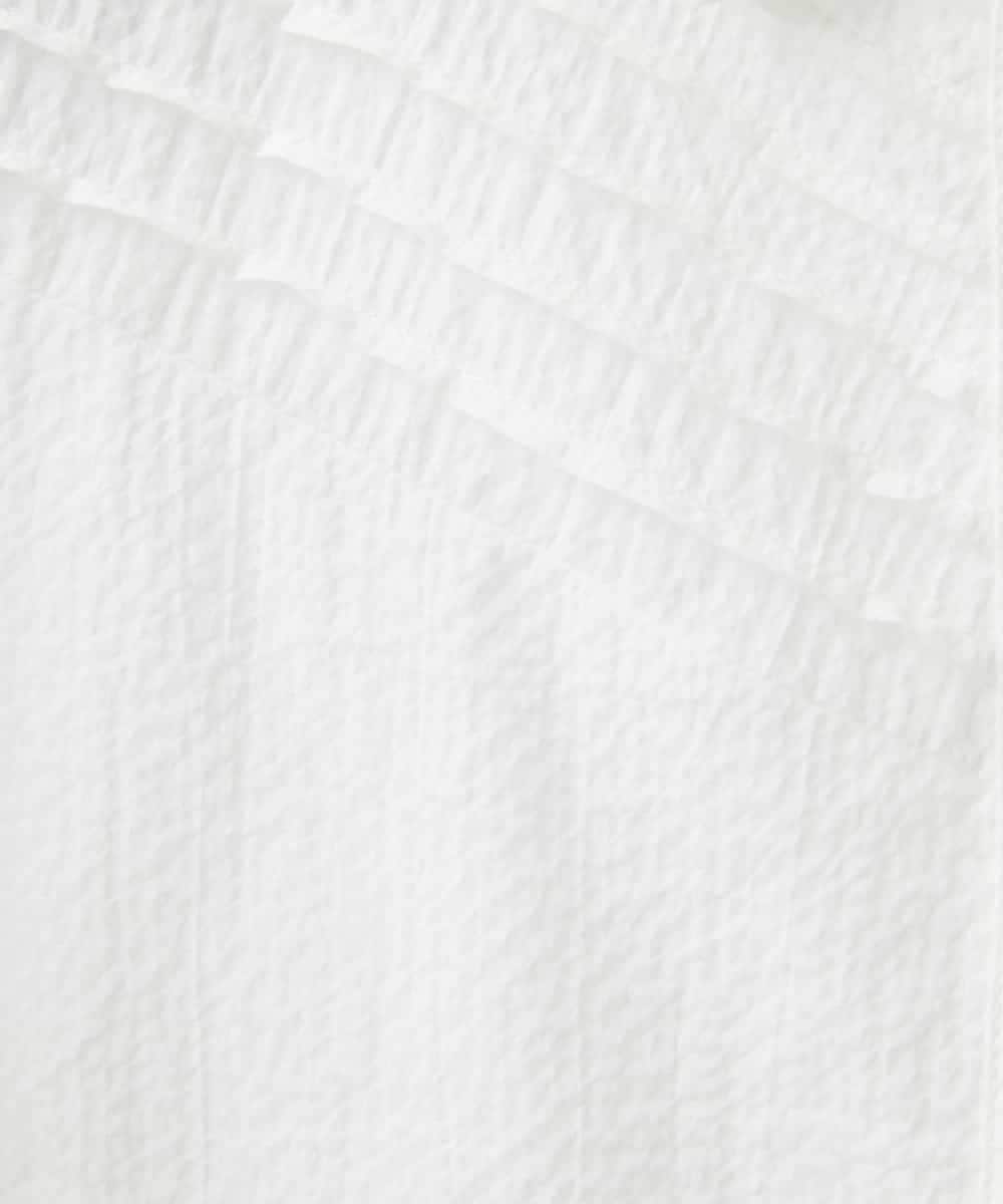 NHBGF89230 GIANNI LO GIUDICE(小さいサイズ)(メゾン ドゥ サンク) ピンタックブラウス オフホワイト