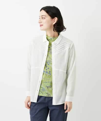 NHBGF89230 GIANNI LO GIUDICE(小さいサイズ) ピンタックブラウス