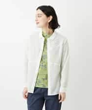 NHBGF89230 GIANNI LO GIUDICE(小さいサイズ)(メゾン ドゥ サンク) ピンタックブラウス ホワイト