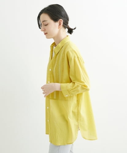 NHBGU85200 GIANNI LO GIUDICE(小さいサイズ) コットンボイルデザインシャツブラウス