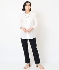 NHBGX93180 GIANNI LO GIUDICE(小さいサイズ)(メゾン ドゥ サンク) オーガニックコットンシャツブラウス ライトピンク