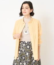 NHBGX93180 GIANNI LO GIUDICE(小さいサイズ)(メゾン ドゥ サンク) オーガニックコットンシャツブラウス ライトピンク
