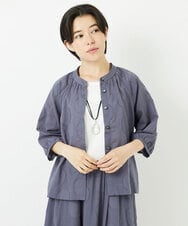 ドットジャガードシャツブラウス(ブラウス・シャツ) | GIANNI LO