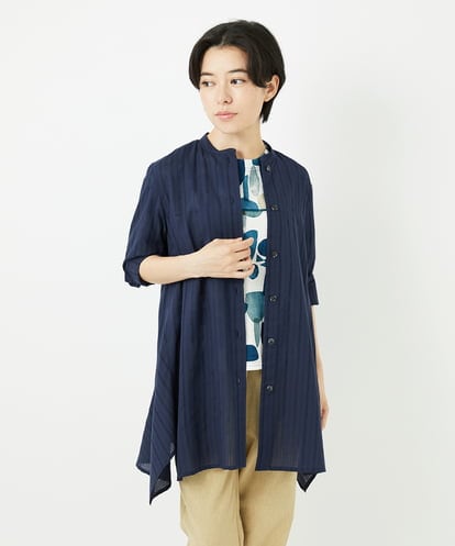 NHBHC88170 GIANNI LO GIUDICE(小さいサイズ) イレギュラーヘムチュニックブラウス