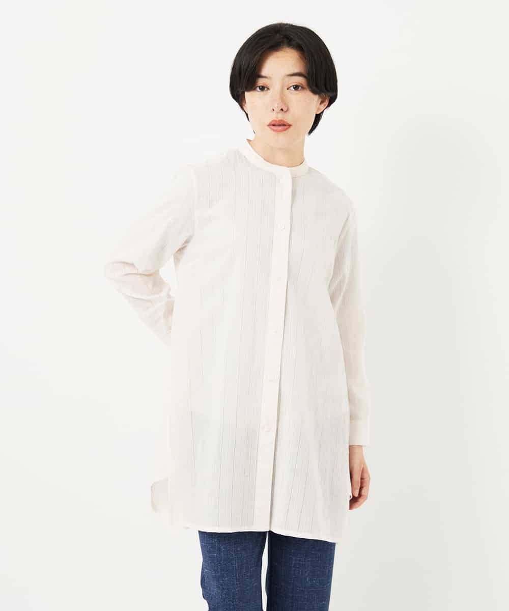 NHBHC88170 GIANNI LO GIUDICE(小さいサイズ)(メゾン ドゥ サンク) イレギュラーヘムチュニックブラウス ライトピンク