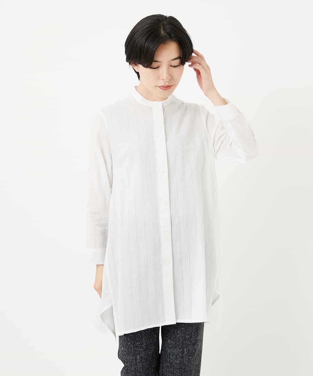 NHBHC88170 GIANNI LO GIUDICE(小さいサイズ)(メゾン ドゥ サンク) イレギュラーヘムチュニックブラウス ライトピンク