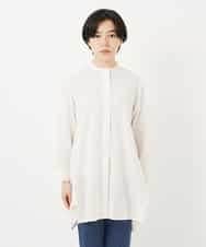 NHBHC88170 GIANNI LO GIUDICE(小さいサイズ)(メゾン ドゥ サンク) イレギュラーヘムチュニックブラウス ライトピンク